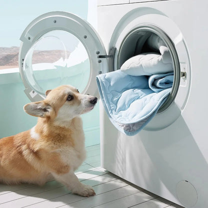 1PC Cooling Pet Mat for Dogs & Cats, Cool Touch Self-Cooling Pad, Portable, Non-Slip & Washable Summer Bed (Q-Max >0.5), Comfortable & Durable