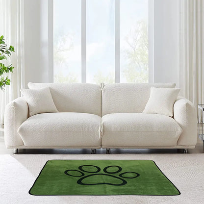 Washable Pet Urine Pad, High Density Absorbent Polyester Fiber, Non-Slip Bottom, Reusable Training Mat for Crates/Sofas/Litter Boxes
